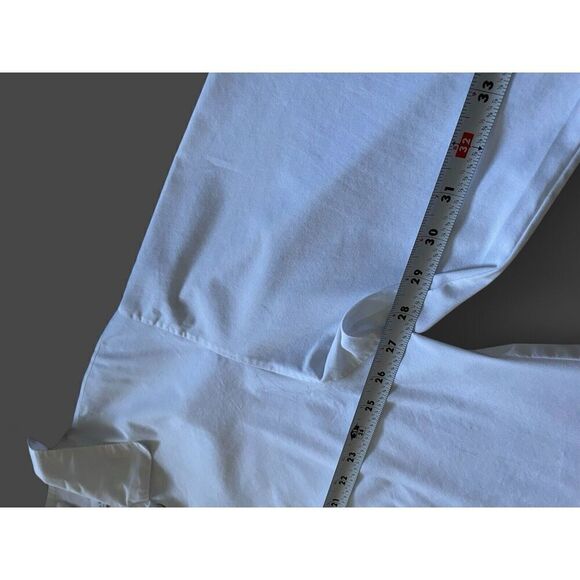 Bryn Walker Blouse Womens Oversized White Button Down Long Sleeve  Designer - Picture 4 of 8